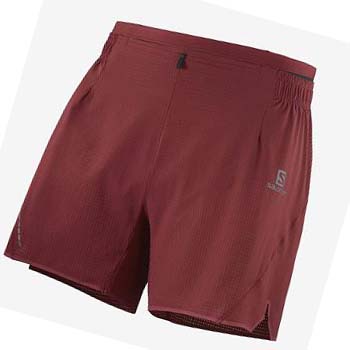 Bermudas Salomon SENSE AERO 5'' Hombre Rojos | MX 3156HAP